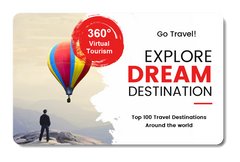 Explore Dream Destination: Top 100 Travel Destinations Around the World – Gift Card